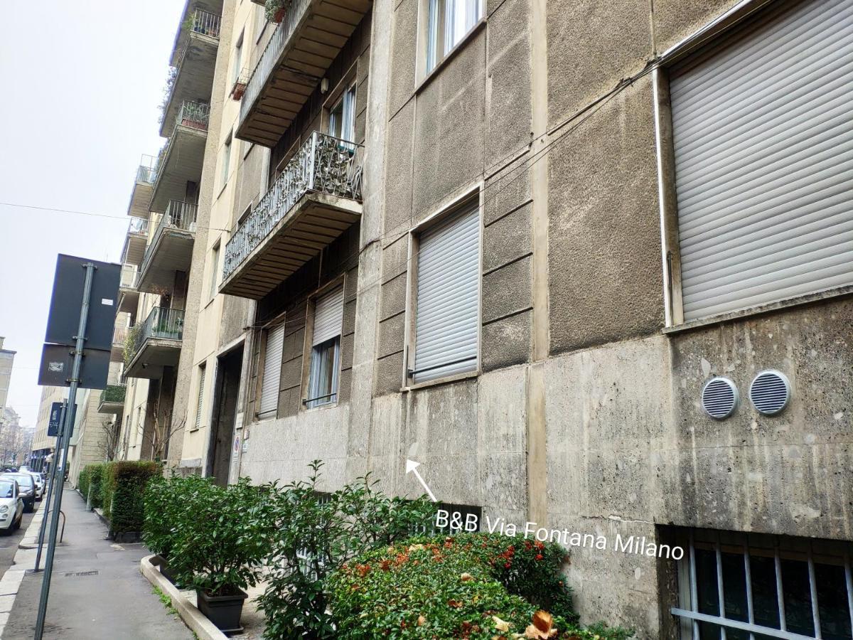 B&B Via Fontana Milano Eksteriør bilde